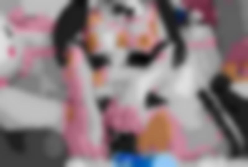 女子张腿男子&#